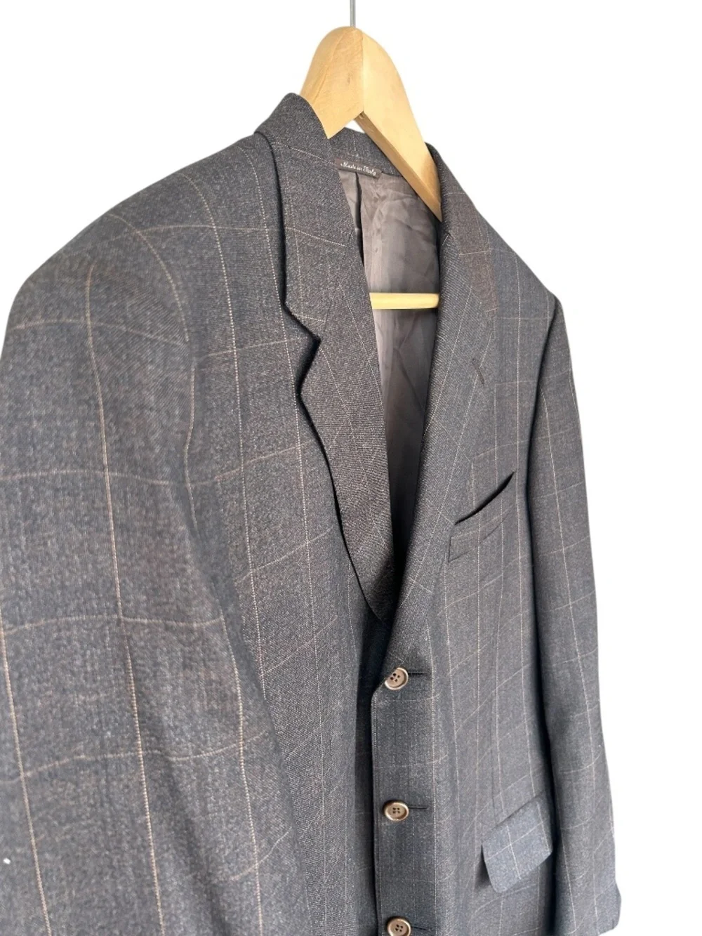 CANALI Brown Wool Blazer Style/Model A 13320 Size EU 52 R US 42 100% Wool EUC